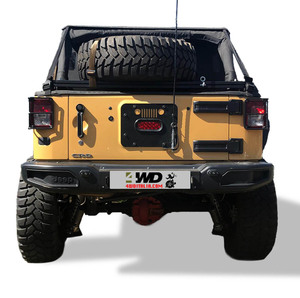 Piastra per rimozione ruota di scorta 4WD Italia per Jeep Wrangler JK  07-18