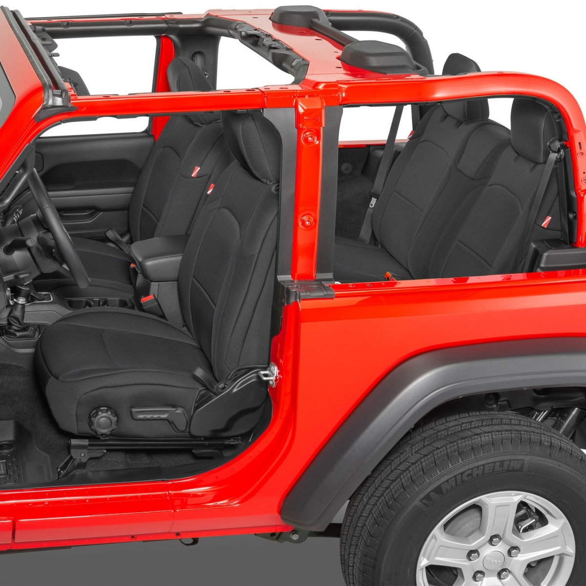 Fodere Coprisedili Su Misura Jeep Wrangler JK