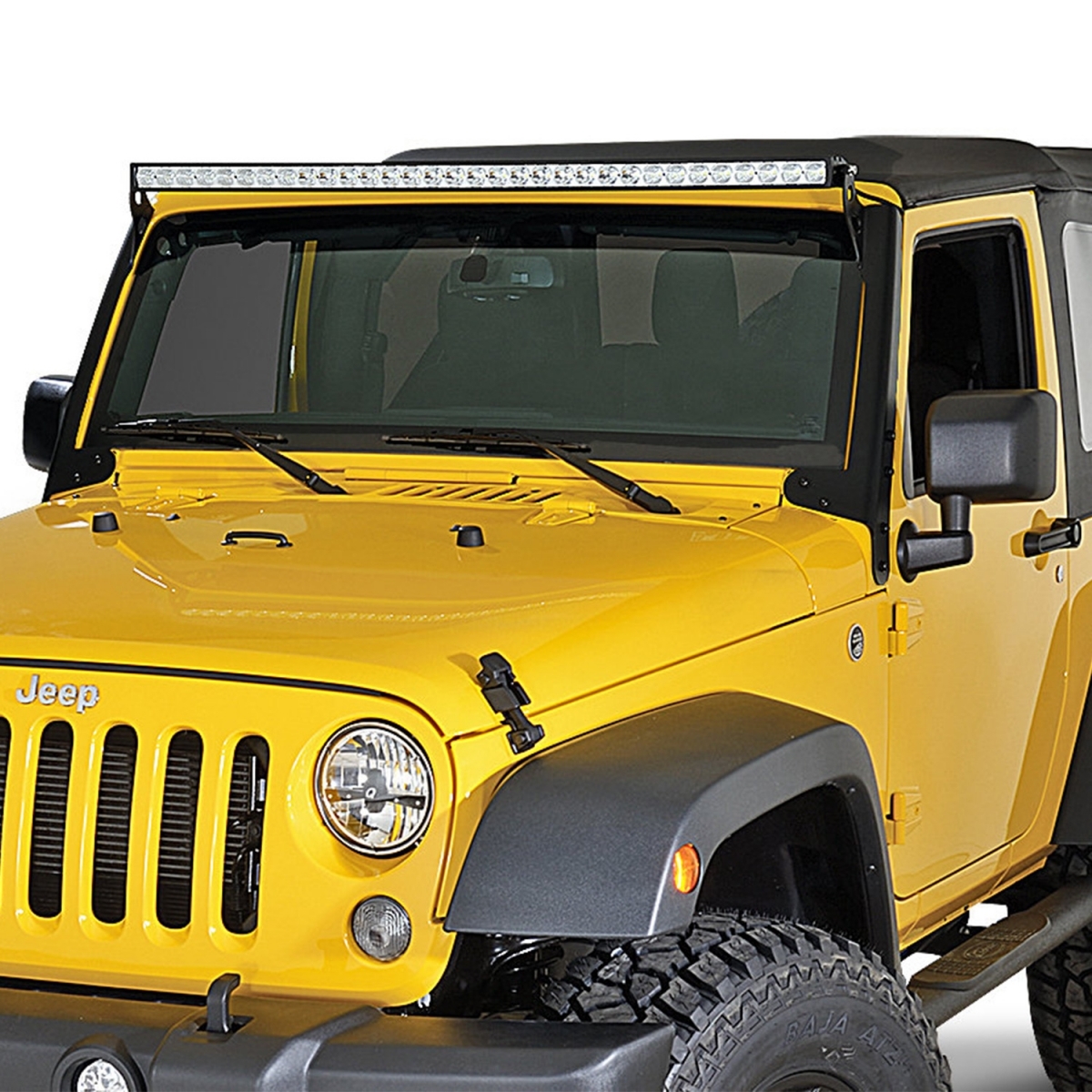 Barra LED Quadratec Hi Performance 51 con staffe di montaggio per Jeep  Wrangler JK