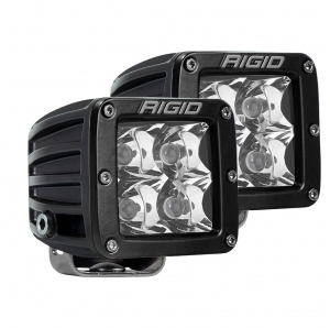 Coppia fari LED Rigid Industries D-Series Pro 3"x3" Spot