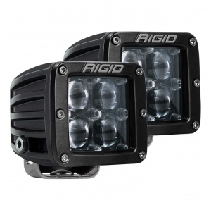 Coppia fari LED Rigid Industries D-Series Pro 3"x3" Hyperspot