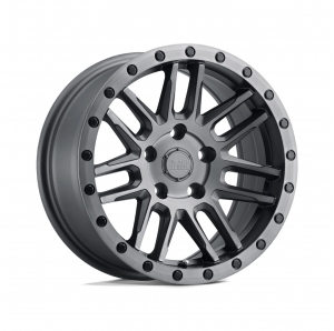 Cerchio in lega Black Rhino Black Bolts Arches Grigio opaco 18x8