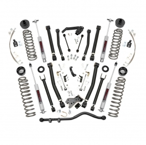 Assetto +6" Rough Country X Series completo Wrangler JK 2p