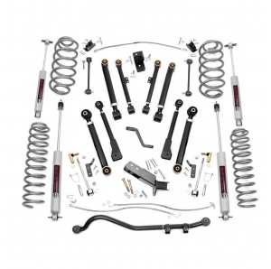 Assetto completo +4" Rough Country X-Series Wrangler TJ