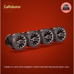 Set 4 Carobotor Turbo vents LED per Jeep Wrangler JK