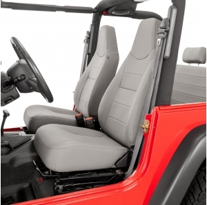 Sedili anteriori Quadratec Heritage Premium reclinabile per Jeep CJ e Wrangler YJ e TJ