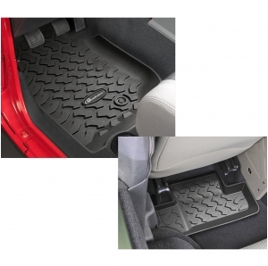 Tappetini Quadratec Ultimate All Weather anteriori e posteriori per Jeep Wrangler JK 2 porte 11-13