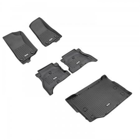 Tappetini Quadratec Tru-Fit per Jeep Wrangler JLU 4 porte 4xe