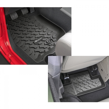 Tappetini Quadratec Ultimate All Weather anteriori e posteriori per Jeep Wrangler JK 2 porte 11-13