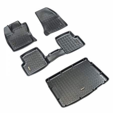 Combo Tappetini Quadratec Ultimate All Weather per Jeep Renegade 15-23