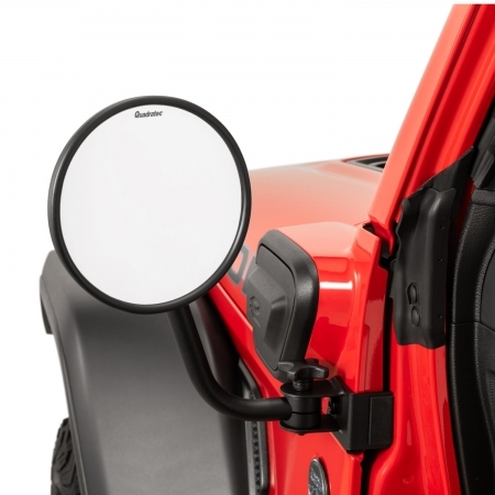 Specchietti Quick Release Quadratec rotondi per Jeep Wrangler JL 4xe